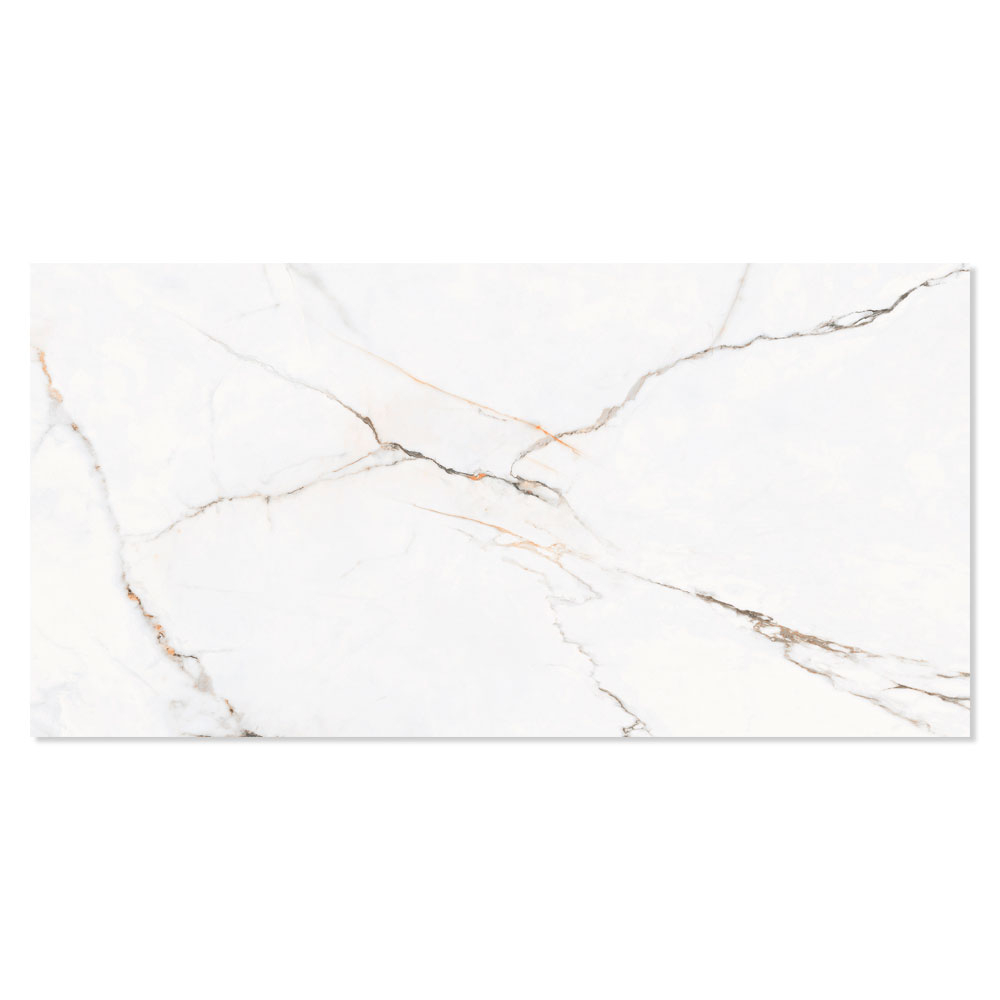 Marmor Gulvflis Magnifica Hvit Polert 30x60 cm